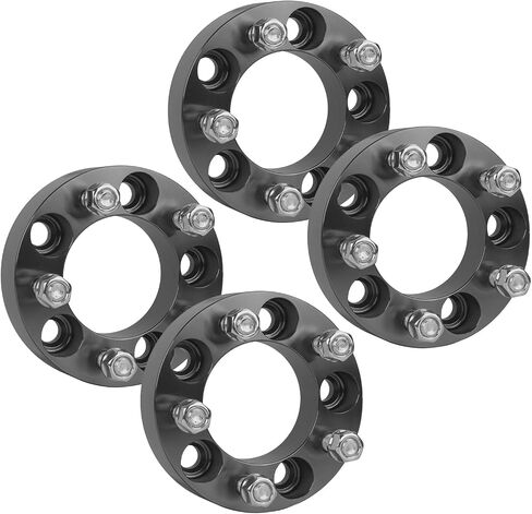 PHILTOP 5x4.5 Wheel Spacer, 1" Lug Centric Wheel Spacers Fit for Edge, Explorer, Ranger, Explorer Sport Trac, Grand Cherokee, MKX, Thread Pitch 1/2" x20 Hub Bore 82.5mm - 2Pcs in Saudi Arabia