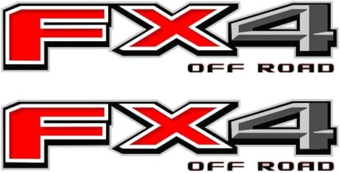 FX4 Decal Sticker Off Road Truck F150 F350 F250 Super Duty 2019 2020 2021 2022 (Gray) in Kuwait