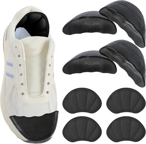 Shoe Filler Inserts for Loose Shoes, 2 Pairs Toe Filler Inserts for Shoes Too Big Comfort Toe Cushions Make Shoes Fit Shoes Insole for Leather Shoes High Heels in Saudi Arabia