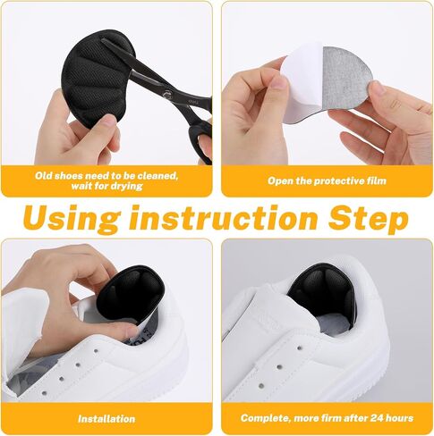 Shoe Filler Inserts for Loose Shoes, 2 Pairs Toe Filler Inserts for Shoes Too Big Comfort Toe Cushions Make Shoes Fit Shoes Insole for Leather Shoes High Heels in Saudi Arabia