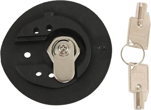 LABLT قفل غطاء غاز باب الوقود BU5Z-9C268-B لاستبدال F-150 2015-2022 بمفتاحين in Kuwait