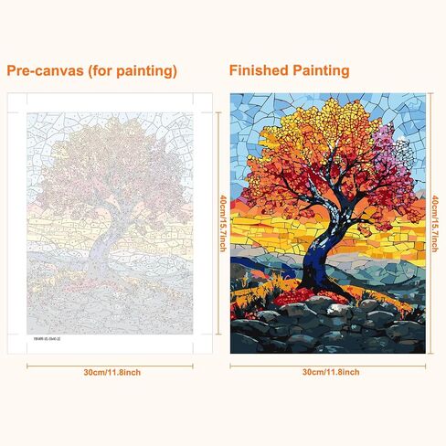 MAXBYE Window Roses Paint by Numbers Kits for Adults Beginners with Wooden Frame, Easy Canvas Paint by Numbers Pink Flowers, DIY Oil Painting Art Kit for Home Wall Decoration 12X16 inch in Saudi Arabia