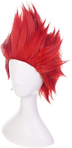 OSIAS Anime Cosplay Wig, Halloween Wig, with Free Wig Cap (Bakugou Katsuki) in Kuwait