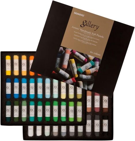 Honsell Gallery Artists' 4400015 Handmade Soft Pastel, Set of 15, Hand-Rolled Pastels in Artist Quality, Soft Consistency in Saudi Arabia