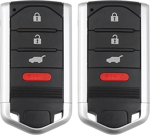 X AUTOHAUX 2 قطعة 314 ميجا هرتز 4 أزرار M3N5WY8145 مفتاح استبدال الدخول بدون مفتاح Fob لـ Acura TL للسائق 1 و2 2014-2019 SUV جهاز التحكم عن بعد القرب Smart Fob in Saudi Arabia