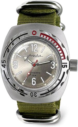VOSTOK | Amphibia 090661 Automatic Self-Winding Diver Wrist Watch in Saudi Arabia