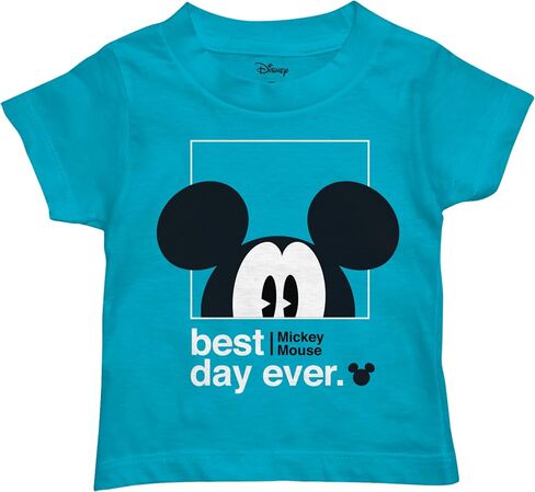 Disney Mickey Mouse Best Day Ever Toddler Boys T-Shirt in Kuwait