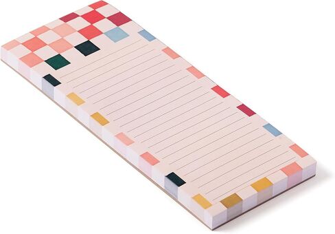 WORLD TRAVELER Eccolo Thimblepress To Do List Notepad, Hydrangea To Do Magnetic Shopping List Pad for Fridge and Home, Lined Message Pad for Kitchen, 100 Pull-Off Sheets (4x10 Inches) in Saudi Arabia