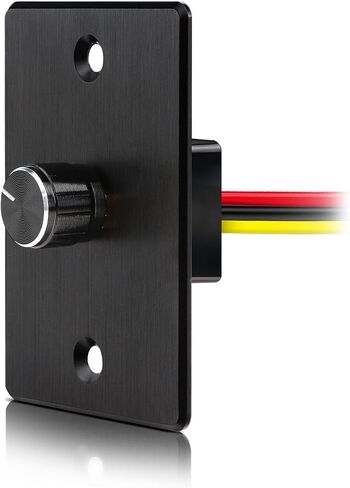 Acegoo 12V Dimmer Switch, RV Light Dimmer High Side PWM Dimming Switch for Boat Camper Trailer Van Truck Cars, Works with LED Light Fixture, Halogen, Incandescent, Strip Lights in Saudi Arabia
