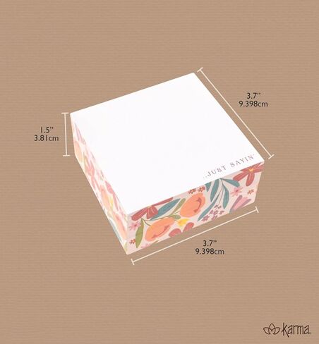 Karma, Block Notepad، مكعب ورق مذكرة 500 ورقة، مكعب لوحة مذكرة غير لاصق للمكتب والمنزل والكلب in Kuwait