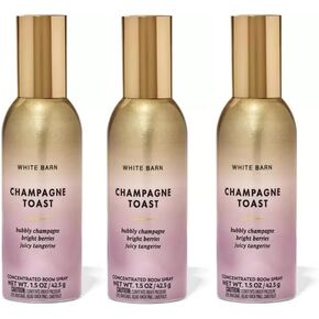 Champagne Toast Concentrated Room Spray by White Barn/Bath + Body Works - Pack of 3