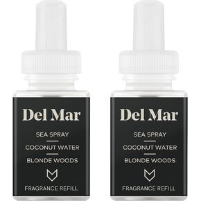Pura & Guy Fox Home Scent Refill - Smart Home Air Diffuser Fragrance - Up to 120-Hours of Premium Fragrance per Refill - Household & Apartment Essential - Clean Diffuser Fragrance - 2 Pack, Noma