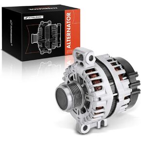 A-Premium Alternator Compatible with Chevrolet Camaro 2010-2012 3.6L, Colorado 2015-2016 3.6L & GMC Canyon 2015-2016 3.6L, 12V 150A Clockwise, Replace# 13502988, FG15S026