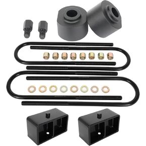 SCITOO 3" Front and 3" Rear Leveling Lift Kits Fit for Ford for F-350 Super Duty 1999-2020, for F-250 Super Duty 1999-2020, 4Pcs Leveling Kits