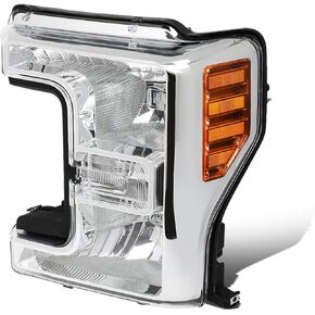 FO2503353 OE Style Passenger Side Front Driving Headlight Lamp Compatible with Ford F250 350 450 550 Super Duty 17-20