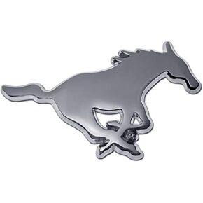 SMU Southern Methodist University Premier Metal Auto Emblem (Chrome)