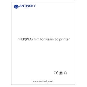 HDF Film Upgraded from ACF 220 * 310mm 1pc PFA Release Film for LCD Resin 3D Printer Phrozen Mighty 8k 8ks, Sonic Mighty 4K, Creality halot mage, Halot mage pro