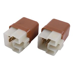 2 Pcs 12V 6-Pin Multi-Purpose Relay 25230-7996A Compatible with Infiniti Q45 QX4 QX56 FX35 FX45 Nissan Altima Pathfinder Sentra Murano 200SX 240SX 300ZX