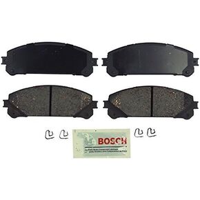 BOSCH BE1324 Blue Ceramic Disc Brake Pad Set - Compatible with Select Lexus NX200t, NX250, NX300/300h, NX350/350h, RX350/350L, RX450h; Toyota Camry, Highlander, RAV4 Prime, Sienna + More; FRONT