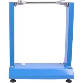 Portable Motorcycle Bicycle Wheel Balancer, Rim Tire Balancing Spin Static Truing Stand w/Adjustable Centering Cones