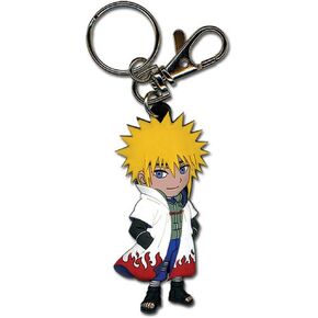 Great Eastern Entertainment Naruto Shippuden 4th Hokage PVC Keychain Multicolor, 2 x 7"