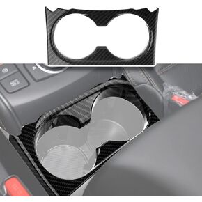 Compatible with Mazda CX-5 2025 2024 2023 2022 2021 2020 2019 2018 2017 Car Center Console Cover Trim Armrest Gear Panel Cup Holder Frame -ABS Carbon Fiber Style in Kuwait
