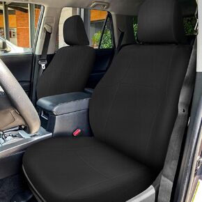 Neoprene Seat Cover Compatible with Toyota 4Runner 2011-2024 2-Row, UV Water Resistant 4Runner 5 Seater Model Seat Cover, Foam Padded Front Seat Cover