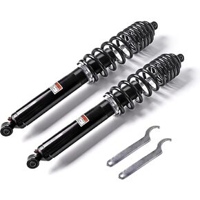Rear Gas Strut Monotube Shocks Absorber Compatible with Polaris Ranger Crew XP 900 2013-2019 Ranger XP 1000 2017 2018 Ranger Crew Diesel 2015-2018 Ranger 570 2015 2016 7043753 2 pcs