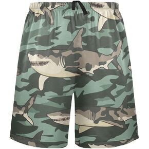 visesunny Men's Pajama Shorts for Men Soft Sleepwear Shorts Lounge Bottoms Wear pants with Pockets