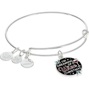 Alex and Ani I'm Dreaming of a Wine Christmas Bracelet