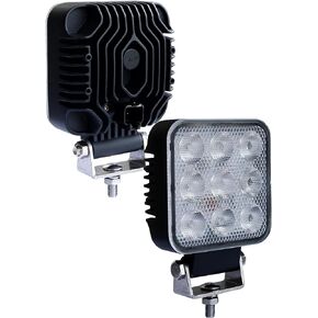 Outdoor Construction Lights - 40W Round Tractor Lights - OEM Light with OSRAM LED Chips for Tractors & Construction Equipment - Resilient to Dust & Water - Hendo 4.3 Inch LED Backup Lights for Trucks