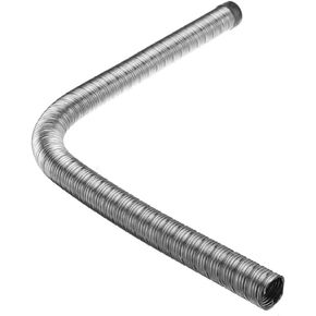 1m (39inch) Parking Heater Air Exhaust Pipe Stainless Steel Flexible 24mm with Clamps Replacement for Eberspacher/Webasto PN 36061296 by AUTOMAJOR