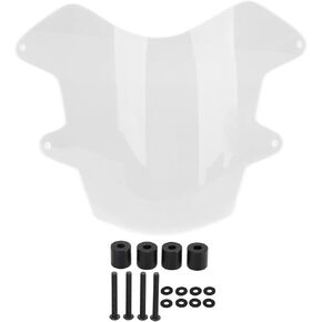 KIMISS Headlights Guards, Motorcycle Headlight Protector Guard Impact Resistant Smooth Surface Replacement For Tenere 700 2019‑2022 (Transparent)