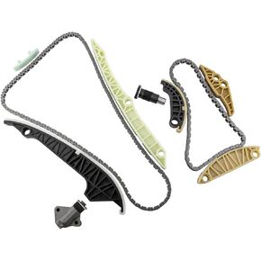 06K109158AD Timing Chain Kit for Audi allroad A3 A4 TT Quattro A5 A6 Volkswagen Beetle Eos Tiguan Jetta Passat CC 2.0L, 06H109158J 06H109467AF 06K109467K