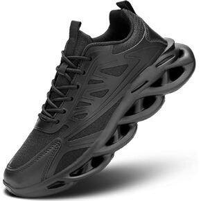 Men's Road-Running-Shoes Walking Fashion Athletic Sneakers Working Gym Comfort Lightweight Mesh Soft Sole Shoes