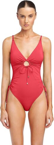 Robin Piccone Women's Aubrey One-piece Keyhole in Saudi Arabia