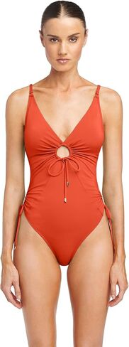 Robin Piccone Women's Aubrey One-piece Keyhole in Saudi Arabia