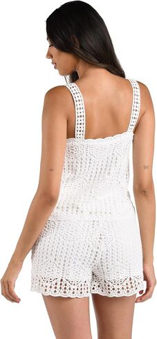 La Blanca womens Over the Shoulder Tank Top Swimsuit Cover Up in Saudi Arabia