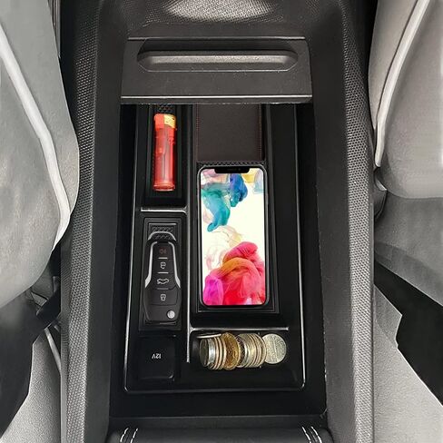 JOJOMARK Compatible with Ford Explorer 2012 2013 2014 2015 2016 2017 2018 2019 Center Console Tray Organizer, Armrest Secondary Storage Box in Kuwait