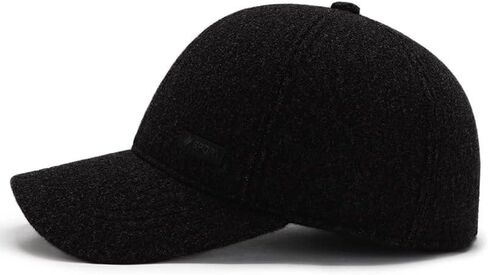 FASHIXD Winter Baseball Caps for Men Winter Hats with Earflaps Adjustable Warm Outdoor Running Sport Caps in Kuwait