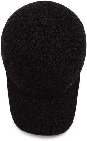 FASHIXD Winter Baseball Caps for Men Winter Hats with Earflaps Adjustable Warm Outdoor Running Sport Caps in Kuwait