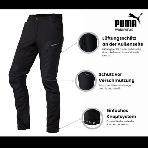 PUMA Workwear Pro-One Outdoor Hiking Pants Men - Breathable & Durable - Partially Water-Repellent - Ripstop Cargo Pants in Saudi Arabia