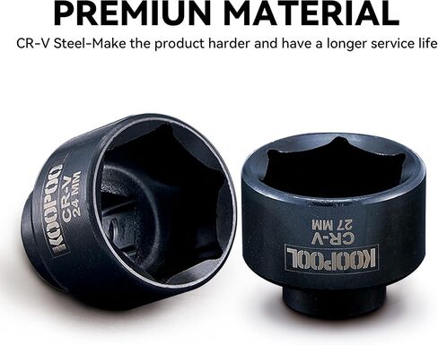 مجموعة مقابس فلتر الزيت، 7 قطع لإزالة غطاء فلتر الزيت ومجموعة أدوات التثبيت، تتضمن 24 مم، 27 مم، 29 مم، 30 مم، 32 مم، 36 مم، 38 مم، متوافقة مع مرسيدس بنز، وفولكس فاجن، وبي إم دبليو، والمزيد in Kuwait