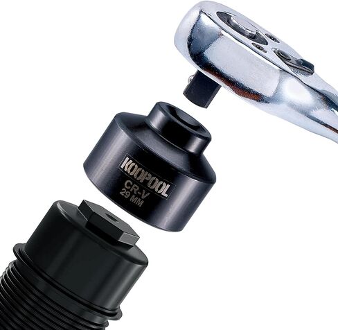 مجموعة مقابس فلتر الزيت، 7 قطع لإزالة غطاء فلتر الزيت ومجموعة أدوات التثبيت، تتضمن 24 مم، 27 مم، 29 مم، 30 مم، 32 مم، 36 مم، 38 مم، متوافقة مع مرسيدس بنز، وفولكس فاجن، وبي إم دبليو، والمزيد in Kuwait