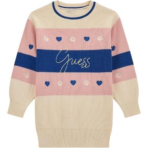 GUESS Girls' Striped Sweater Dress