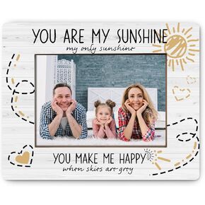You Are My Sunshine Picture Frame 4x6, You Are My Sunshine Gifts, Inspirational Gifts for Women, Sunshine Gifts, Motivational Gifts Uplifting Gifts for Women Men Friends Kids