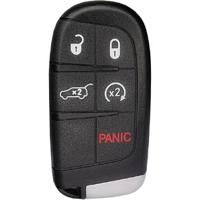 Key Fob Smart Replacement Fit for Jeep Grand Cherokee 2014 2015 2016 2017 2018 2019 2020 2021 Car Keyless Entry Remote FCC ID:M3N-40821302 68150061 68150061AC 68150061AB 68143505 433Mhz