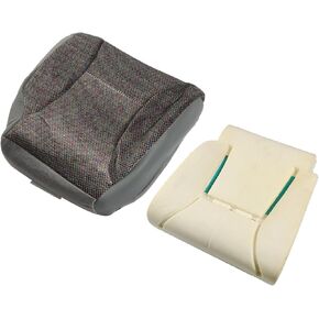 GXYWADY Bottom Seat Cover + Foam Cushion Replacement for 1998-2002 Ram 1500 2500 3500