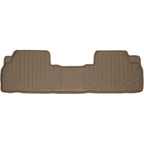 SMARTLINER Custom Fit Floor Mats 2nd Row Liner Tan for 2010-2015 Lexus RX350 / RX450h