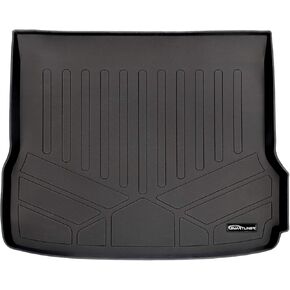 SMARTLINER All Weather Custom Fit Cargo Trunk Liner Floor Mat Black Compatible with 2009-2017 Audi Q5 (No Hybrid) / 2014-2017 SQ5